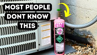 How To Add R410a Refrigerant to a Mini Split that Has a Low Charge [upl. by Nnayrrehs]