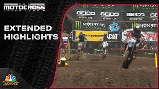 Pro Motocross EXTENDED HIGHLIGHTS Round 8  Washougal 250 Class  72223  Motorsports on NBC [upl. by Weinman]