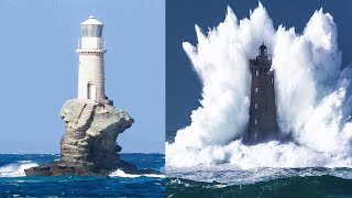 15 Lighthouses in Terrifying locations [upl. by Ariada]