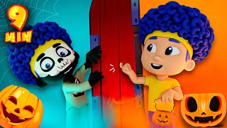 Trick or Treat Halloween Story with New Heroes  MORE D Billions Kids Songs [upl. by Acinorehs]