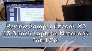 Review Jumper Ezbook X3 133 Inch Laptops Notebook Intel Celeron N3450 64Gb128Gb256Gb Ssd 4Gb 8G [upl. by Ylluz]