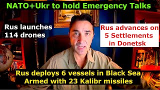 How many more men Ukr can mobilize Rus deploys 6 vessels 23 Kalibr Missile in Black Sea [upl. by Nievelt542]