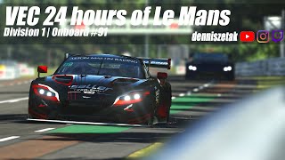 rF2VEC  24 hours of Le Mans  Aston Martin Vantage  PART4 [upl. by Weirick51]