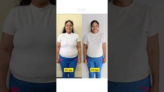 26 Kgs lost amp FACE FAT too  Weight Loss Transformation [upl. by Neirbo]