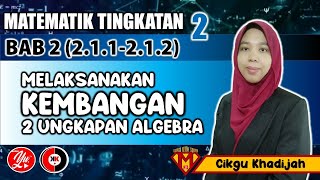 211  212 Kembangan Ungkapan Algebra MATEMATIK TINGKATAN2 AkademiYoutuber PT3 CKK [upl. by Shieh462]