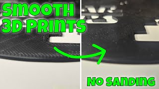 How To Get A Smooth Top Layer  No Sanding  3D Printing Tips amp Tricks [upl. by Anahoj]