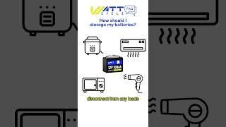 How to Store WattCycle LiFePO4 Batteries  FAQ [upl. by Lyndsie]