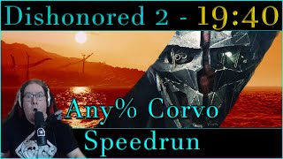 Dishonored 2  Any Speedrun in 1940 OLD WR [upl. by Eleonora]