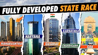 🇮🇳 Which State Became First Fully Developed STATE of INDIA  DEVELOPMENT Race in INDIAN States amp UT [upl. by Halian]