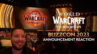 The War Within BlizzCon 2023 Announcement REACTION Opening Ceremony Crowd POV [upl. by Adelina474]