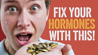 Pumpkin Seeds The SECRET to Balancing Hormones nutrivision728 [upl. by Drucill908]