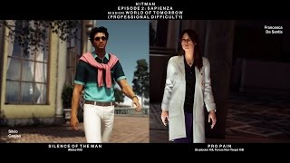 HITMAN Sapienza Silence of the Man  Pro Pain Professional Difficulty [upl. by Querida]