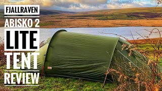 Fjallraven Abisko 2 Lite Tent Review  4 Season tent  Hilleberg Soulo alternative [upl. by Dallis748]