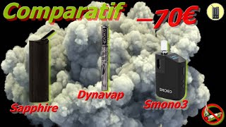 Comparatif Vaporisateurs  à 70€  Vapcap M20 Smono 3 Sapphire Test amp Avis [upl. by Hamid631]