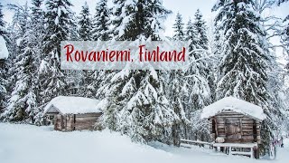 Rovaniemi Finland Day 1 Finnish lapland  Northern light hunting  Meeting Santa claus [upl. by Tshombe]