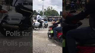 Perhatikan Betul2 Apa Yang POLIS Tu Buat  Lompat Terus Atas MOTOR RXZ rxz shorts motovlogrempit [upl. by Enihpled152]