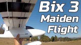 Bix3 Maiden Flight  Bixler 3 [upl. by Ramilahs]