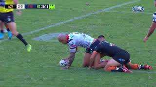 NRL Highlights Sydney Roosters v Wests Tigers – Round 1 [upl. by Adnorahs]