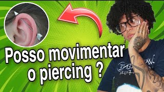 pode girar o piercing nos primeiros dias [upl. by Lorelei]