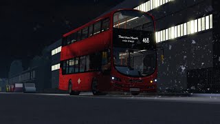 A drive in a Gemini 3 MK1 b5lh 468  Park Street  THHS  Croydon The London Transport Game [upl. by Fortier]