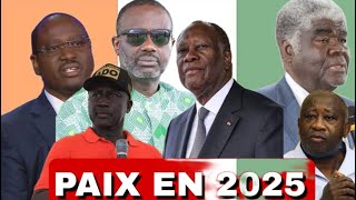 ELECTION 2025  LA PAIX DABORD AVANT  RHDP [upl. by Eadrahc391]