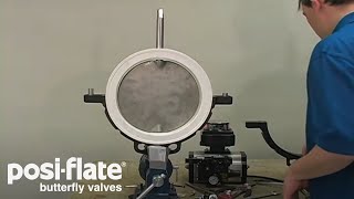 Posiflate Butterfly Valves Series 486 and 586 Disassembly and Rebuild [upl. by Anihcak]