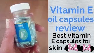 Vitamin e capsules review for skin [upl. by Leif66]