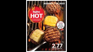 HyVee Weekly Sales Ad Flyer 0807202308132023 Stockup Prepping Food Groceries Deals Savings [upl. by Imarej]