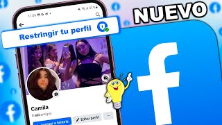 Como RESTRINGIR TU PERFIL de Facebook en iPhone y Android 2024 [upl. by Jameson]