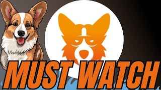 CORGI AI Crypto Is Exploding Right NOW BIG CORGI AI UPDATE [upl. by Ardme]