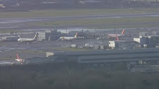 Drones shut London Gatwick Airport for second day [upl. by Bumgardner]