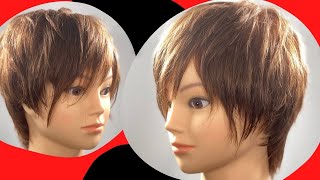 How to Cut and Style a Long Pixie [upl. by Mcgaw]