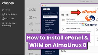 How to Install cPanelWHM on AlmaLinux 8 [upl. by Ainnat826]