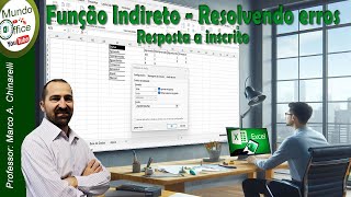 Função Indireto como resolver erros  Resposta a Inscrito  mundooffice [upl. by Akemor738]