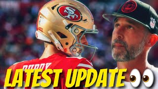 49ers Kyle Shanahan provides latest update on Brock Purdy shoulder situation 👀 [upl. by Hett]