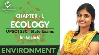 Ecology Chapter  1  Environment amp Ecology  Shankar IAS Book  In English  UPSC  GetintoIAS [upl. by Oinotnas]