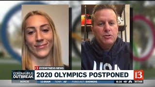 Olympic Athletes Respond to the Delay of the 2020 Games [upl. by Buchbinder]