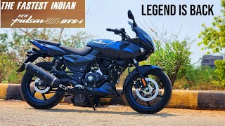 2023 Bajaj Pulsar 220F First Ride Review  Legend is Back [upl. by Mllly693]