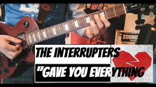 The Interrupters  Gave You Everything Guitar Lesson Tutorial  HOW TO PLAY  Easy Guitar Chords [upl. by Canotas]