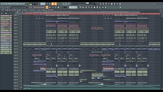 Phonk Breakcore Project Template  FL STUDIO REMAKE  FREE FLP [upl. by Onaicilef]