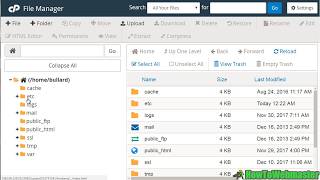 CPanel Tutorial  How to Use File Manager to Upload Website Files [upl. by Annoyek]