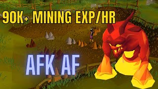 Youve Never Heard Of OSRS Best Mining Method 90kHR AFK [upl. by Naesed]