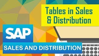 SAP SD  Tables in Sales and Distribution  All Tables [upl. by Nnylannej]