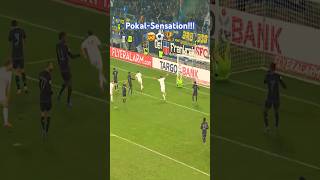 🤯⚽️ PokalSensation Saarbrücken wirft FC Bayern aus dem DFBPokal fcbayern FCSFCB dfbpokal [upl. by Ahseya]