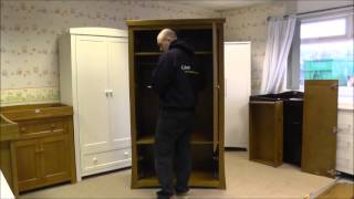 Flat Pack Wardrobe Assembly made easy [upl. by Dyana]