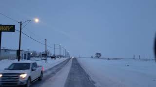 Rosetown sk Canada January 7 2022 [upl. by Hameerak549]