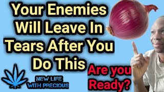 Cut 1 Onion In Half And The Evil Person Will Leave In Tears [upl. by Connelly]