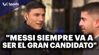 JAVIER ZANETTI EN TyC SPORTS EN LA PREVIA DE LOS PREMIOS THE BEST 🔥 MESSI DIBU MARTÍNEZ Y SCALONI 🏆 [upl. by Orva21]