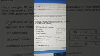 How to give ip address to your computer or laptop  ip address in Windows 10  ncpacpl  shorts [upl. by Ormand]