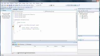 Basic Introduction to Arrays  C Visual Studio 2008 [upl. by Lait]